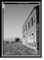 Historic Framed Print, James Johnston House, Higgins Road, Half Moon Bay, San Mateo County, CA - 13,  17-7/8" x 21-7/8"