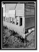 Historic Framed Print, James Johnston House, Higgins Road, Half Moon Bay, San Mateo County, CA - 14,  17-7/8" x 21-7/8"