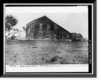 Historic Framed Print, James Johnston House, Higgins Road, Half Moon Bay, San Mateo County, CA - 15,  17-7/8" x 21-7/8"