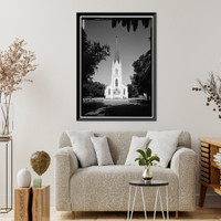 Church of the Nativity, 210 Oak Grove Avenue, Menlo Park, San Mateo County, CA, Vintage Print