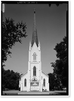 Church of the Nativity, 210 Oak Grove Avenue, Menlo Park, San Mateo County, CA - 2, Vintage Poster