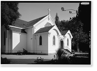Church of the Nativity, 210 Oak Grove Avenue, Menlo Park, San Mateo County, CA - 4, Antique Poster