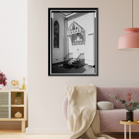 Church of the Nativity, 210 Oak Grove Avenue, Menlo Park, San Mateo County, CA - 12, Antique Print
