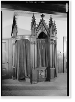 Church of the Nativity, 210 Oak Grove Avenue, Menlo Park, San Mateo County, CA - 15, Antique Print