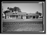 San Francisco & San Jose Railroad Station, 1100 Merrill Street, Menlo Park, San Mateo County, CA, Historic Reproduction