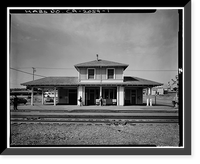 Southern Pacific Depot, 21 East Millbrae Avenue, Millbrae, San Mateo County, CA, Historic Print