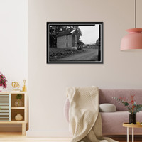 Isaac Graham House, Cabrillo Highway, Pescadero, San Mateo County, CA, Historic Print
