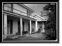 Historic Framed Print, James McCormick House, San Gregorio Street, Pescadero, San Mateo County, CA - 2,  17-7/8" x 21-7/8"