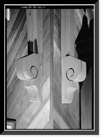 Historic Framed Print, Methodist Episcopal Church, 108 San Gregorio Street, Pescadero, San Mateo County, CA - 11,  17-7/8" x 21-7/8"