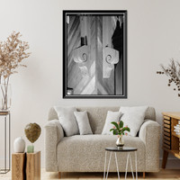 Historic Framed Print, Methodist Episcopal Church, 108 San Gregorio Street, Pescadero, San Mateo County, CA - 11,  17-7/8" x 21-7/8"