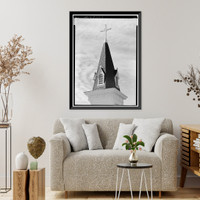 St. Anthony's Roman Catholic Church, North Street, Pescadero, San Mateo County, CA - 4 Classic, Antique Print