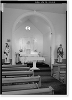 St. Anthony's Roman Catholic Church, North Street, Pescadero, San Mateo County, CA - 9 Classic, Vintage Poster