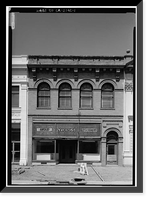 Fitzpatrick Building, 2010 Broadway, Redwood City, San Mateo County, CA Classic, Antique Poster
