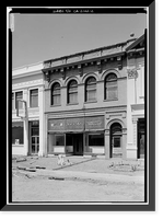 Fitzpatrick Building, 2010 Broadway, Redwood City, San Mateo County, CA - 2 Classic, Antique Poster