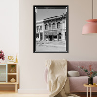 Fitzpatrick Building, 2010 Broadway, Redwood City, San Mateo County, CA - 2 Classic, Antique Poster