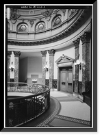 San Mateo County Courthouse, Middlefield, Hamilton, Broadway & Marshall Streets, Redwood City, San Mateo County, CA - 3 Classic, Antique Print