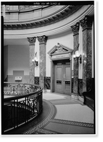 San Mateo County Courthouse, Middlefield, Hamilton, Broadway & Marshall Streets, Redwood City, San Mateo County, CA - 4, Antique Wall Art