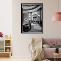 San Mateo County Courthouse, Middlefield, Hamilton, Broadway & Marshall Streets, Redwood City, San Mateo County, CA - 4, Antique Wall Art