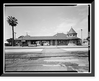 Southern Pacific Depot, 559 El Camino Real, San Carlos, San Mateo County, CA - 32, Antique Poster