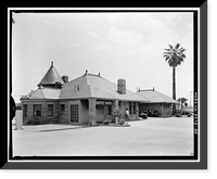 Southern Pacific Depot, 559 El Camino Real, San Carlos, San Mateo County, CA - 35, Vintage Wall Art