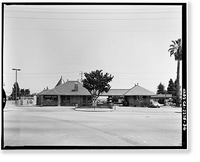 Southern Pacific Depot, 559 El Camino Real, San Carlos, San Mateo County, CA - 36, Antique Poster