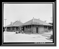 Southern Pacific Depot, 559 El Camino Real, San Carlos, San Mateo County, CA - 37 Classic, Antique Wall Art