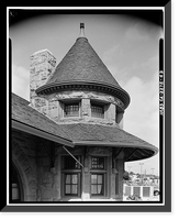 Southern Pacific Depot, 559 El Camino Real, San Carlos, San Mateo County, CA - 43, Antique Poster