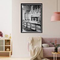 Historic Framed Print, St. Matthew's Episcopal Church, El Camino Real & Baldwin Street, San Mateo, San Mateo County, CA - 9,  17-7/8" x 21-7/8"