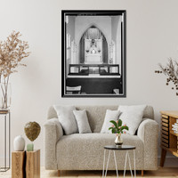 St. Matthew's Episcopal Church, El Camino Real & Baldwin Street, San Mateo, San Mateo County, CA - 12, Historic Print