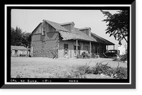 Guadalupe Rancho Adobes, Adobe No. 2, 120 Third Avenue, Guadalupe, Santa Barbara County, CA, Historic Print