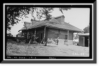 Guadalupe Rancho Adobes, Adobe No. 2, 120 Third Avenue, Guadalupe, Santa Barbara County, CA - 2, Historic Reproduction
