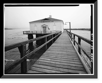 Point Arguello Coast Guard Rescue Station, Lompoc vicinity, Santa Barbara County, CA - 12, Antique Print