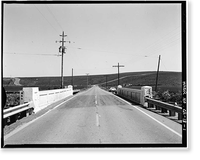 San Antonio Creek Bridge, State Highway 1, Lompoc vicinity, Santa Barbara County, CA, Historic Reproduction