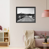 San Antonio Creek Bridge, State Highway 1, Lompoc vicinity, Santa Barbara County, CA - 2, Vintage Poster