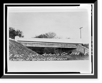 San Antonio Creek Bridge, State Highway 1, Lompoc vicinity, Santa Barbara County, CA - 11, Historic Reproduction