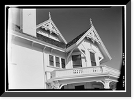 Charles Fernald House, 412 West Montecito Street (moved from 422 Santa Ba, Santa Barbara, Santa Barbara County, CA - 2, Historic Print