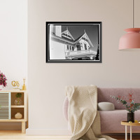 Charles Fernald House, 412 West Montecito Street (moved from 422 Santa Ba, Santa Barbara, Santa Barbara County, CA - 2, Historic Print