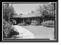 Vintage Building Photo - Santa Barbara, California - Caneda Adobe, 121