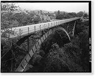 San Roque Canyon Bridge, State Highway 192, Santa Barbara, Santa Barbara County, CA - 5, Antique Wall Art