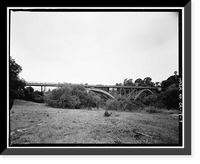 San Roque Canyon Bridge, State Highway 192, Santa Barbara, Santa Barbara County, CA - 7 Classic, Historic Reproduction