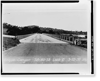 San Roque Canyon Bridge, State Highway 192, Santa Barbara, Santa Barbara County, CA - 12, Historic Reproduction
