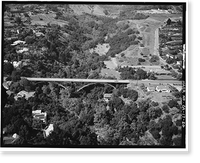 San Roque Canyon Bridge, State Highway 192, Santa Barbara, Santa Barbara County, CA - 20, Vintage Wall Art