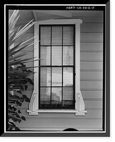 Historic Framed Print, Albert Hayman Cottage, 212 Palm Avenue, Santa Barbara, Santa Barbara County, CA - 5,  17-7/8" x 21-7/8"