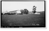 Mission Santa Inez, State Highway 150, Solvang, Santa Barbara County, CA - 3, Vintage Print