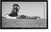 Mission Santa Inez, State Highway 150, Solvang, Santa Barbara County, CA - 4, Antique Print