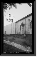 Mission Santa Inez, Church, State Highway 150, Solvang, Santa Barbara County, CA - 3, Vintage Poster