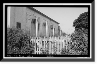 Mission Santa Inez, Church, State Highway 150, Solvang, Santa Barbara County, CA - 4, Historic Print