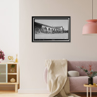 Mission Santa Inez, Monastery, State Highway 150, Solvang, Santa Barbara County, CA, Vintage Wall Art
