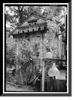 Historic Framed Print, Carson House, 21570 Almaden Road, New Almaden, Santa Clara County, CA - 4,  17-7/8" x 21-7/8"