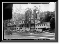 Historic Framed Print, Casa Grande, 21350 Almaden Road, New Almaden, Santa Clara County, CA - 2,  17-7/8" x 21-7/8"